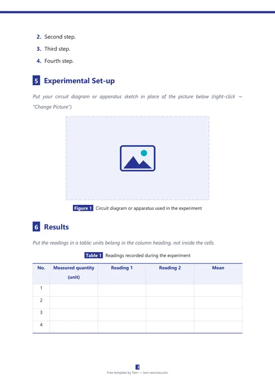 Lab report · “Circuit” design — صفحة داخلية