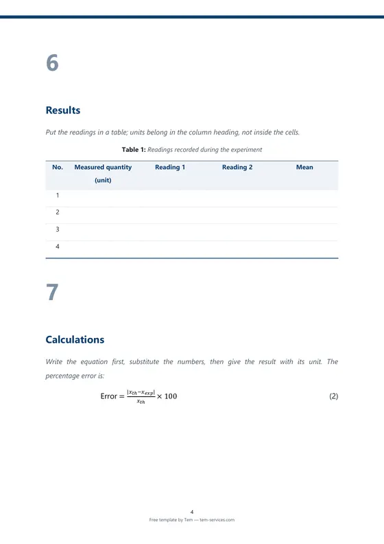 Lab report · “Ghaim” design — صفحة داخلية