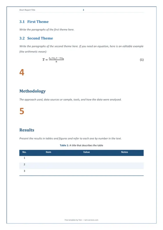 Report / research · “Atlas” design — صفحة داخلية