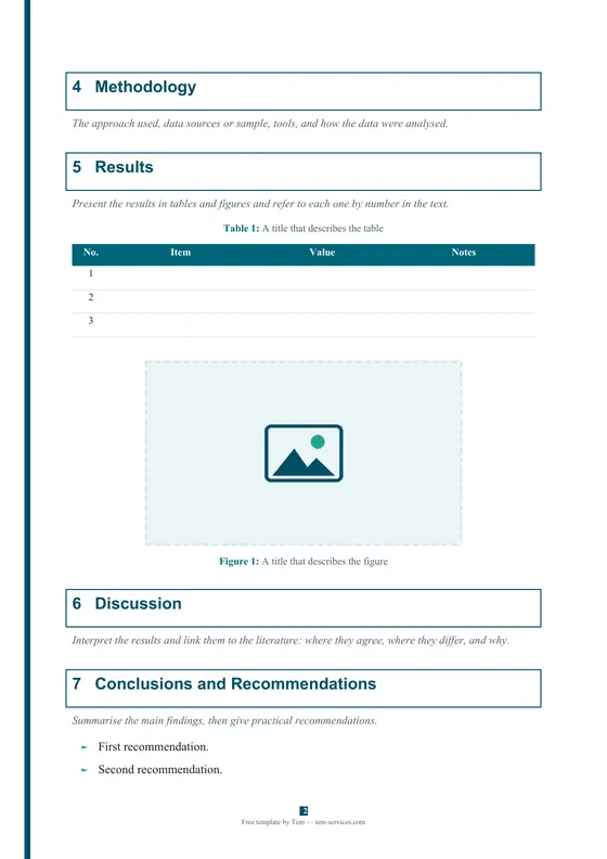 Report / research · “Furat” design — صفحة داخلية