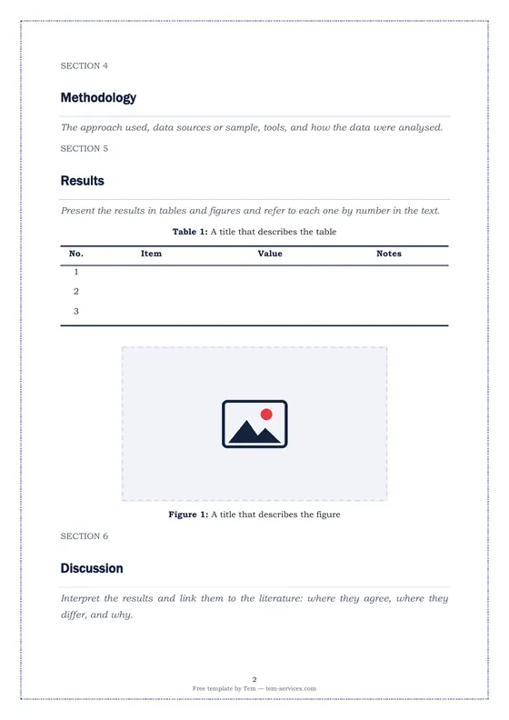 Report / research · “Qamar” design — صفحة داخلية