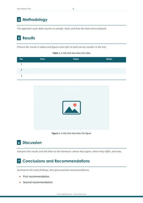 Report / research · “Zawra” design — صفحة داخلية
